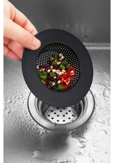 1 Adet Seyyar Lavabo Süzgeci Paslanmaz Çelik Mutfak Lavabo Evye Süzgeci , Gider Süzgeci 11 Cm Pa Diğer