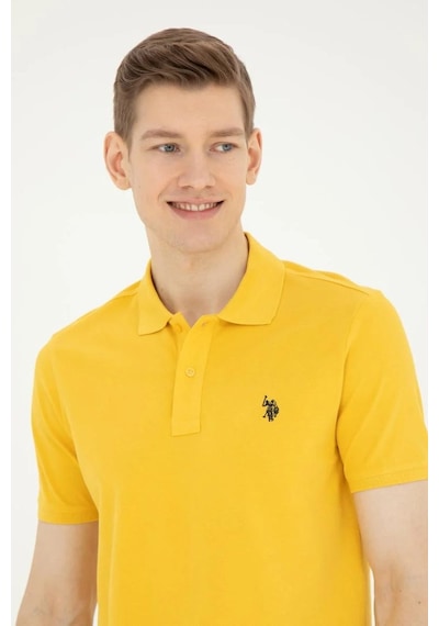U.S. Polo Assn. Erkek Safran Basic Tişört 1792406 Lapatya 001
