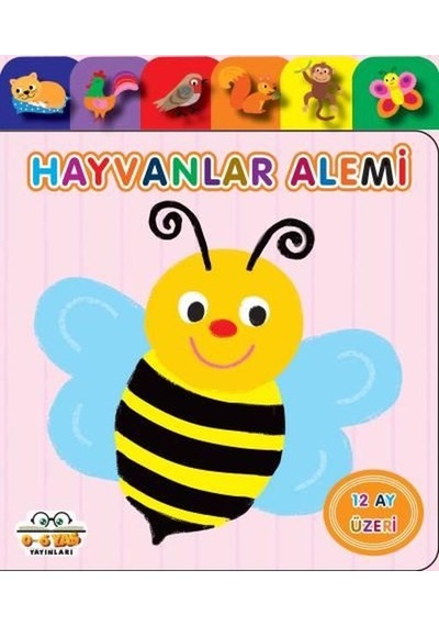 12 Ay Hayvanlar Alemi (0-6 Yaş Yayınları)