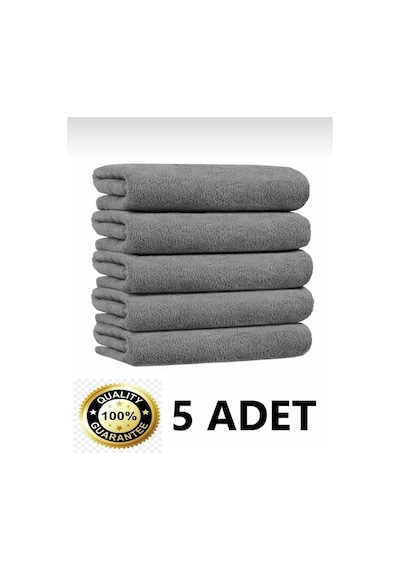 5 Adet 50 70 Cm Mikrofiber Kalın Dokulu Oto Cam Araç Yıkama Kurulama Oto Temizlik Bezi