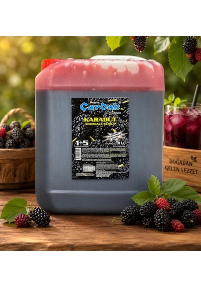Beyaz Çardak 1+5 Karadut Aromalı Konsantre Şurup