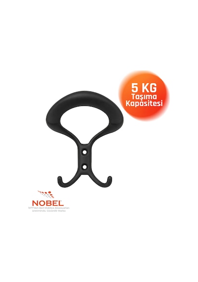 Üçgen Portmanto Askısı, Metal Vestiyer Askısı, 40 Gr, Dolap Ve Duvar Askılığı, Matsi Yah Vidalı