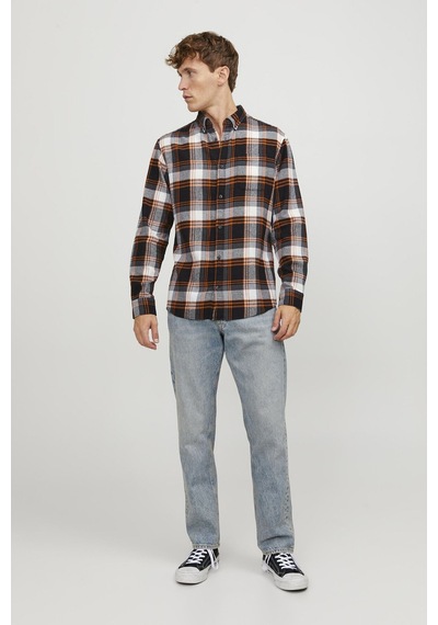 Jack & Jones Ekose Gömlek Slim Fit Ekose Gömlek Hawaiian Sunset