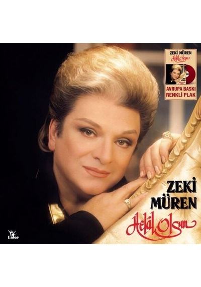 Zeki Müren Helal Olsun Renkli Plak Lp Plak