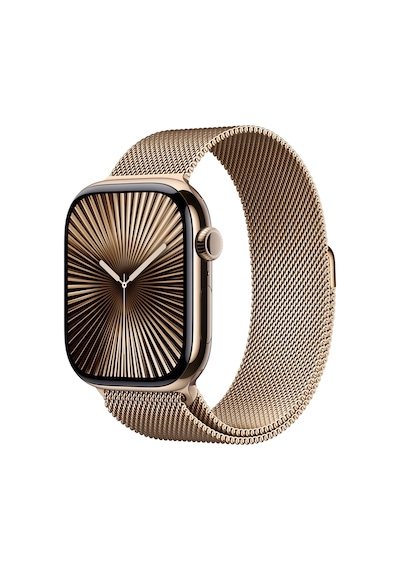 Apple Watch Series 10 GPS + Cellular 42 MM Titanyum Kasa Milano Loop Akıllı Saat (Apple Türkiye Garantili)