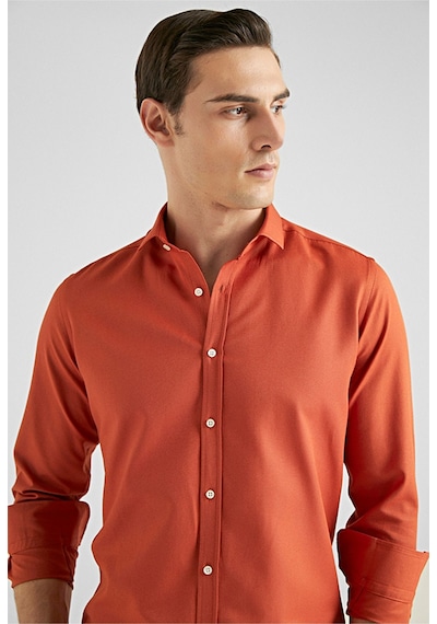 D's Damat Erkek Gömlek Slim Fit Turuncu Renk 6EF02ORT00288 Turuncu D's Damat Erkek Gömlek Slim Fit Turuncu Renk 6EF02ORT00288 Turuncu