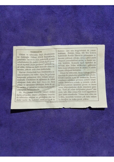 8 Aralık 2003 Takvim Yaprağı - Nostaljik Koleksiyonluk Takvim Yaprağı