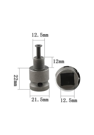 3/8 Somun Sıkma Matkap Mandren Adaptör Somun Sökme Makinesini Mandrene Çevirici Aparatı