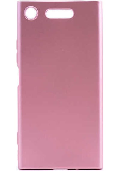 Sony Xperia Xz1 Kılıf Zore Premier Silikon Kapak Rose Gold