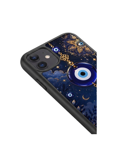 İphone 11 Uyumlu Nazarboncuğu Desenli Kamera Korumalı Darbelere Dayanıklı Kılıf 1243-nazarboncuğu-iphone11