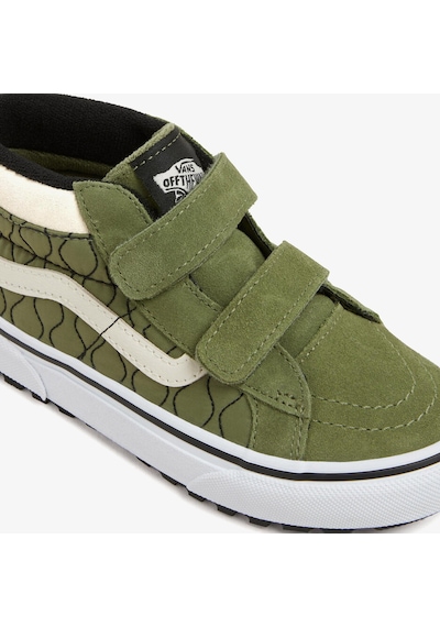 Vans Mte Sk8-mid Reissue V Çocuk Yeşil Sneaker Düz Vn000d10v0n1 Yeşil