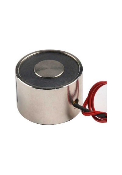 P50/30 24v Elektromıknatıs - 60kg Tutma Gücü - Endüstriyel Ve Robotik Proje Tipi Güçlü Bobin