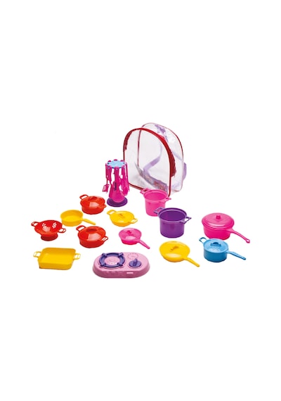 Güçlü Toys 2351 Büyük Yemek Seti Sırt Çantalı