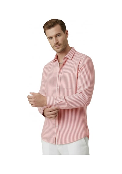 Deepsea Kırmızı Slim Fit %100 Pamuk Çizgili Erkek Gömlek Cepli Yazlık Yeni Sezon Gömlek 2602627 Deepsea Kırmızı Slim Fit %100 Pamuk Çizgili Erkek Gömlek Cepli Yazlık Yeni Sezon Gömlek 2602627