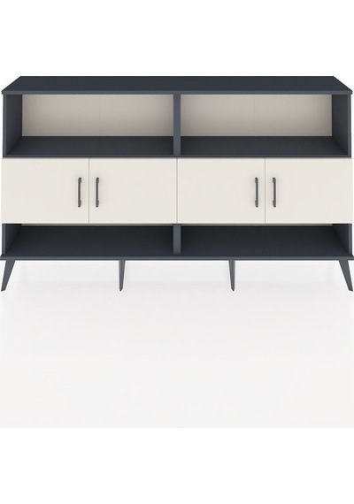 Arges Konsol 4 Raflı 4 Kapaklı 176x30x99 Antrasit-aytaşı/antrasit Antrasit-aytaşı/antrasit Arges Konsol 4 Raflı 4 Kapaklı 176x30x99 Antrasit-aytaşı/antrasit Antrasit-aytaşı/antrasit