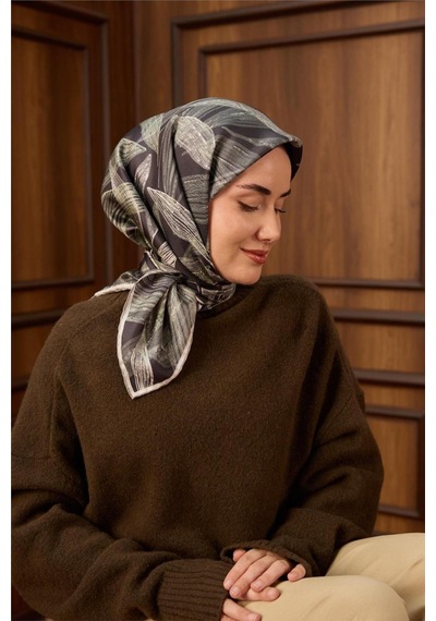 Silk Home Twill İpek Eşarp 11488-38 Antrasit