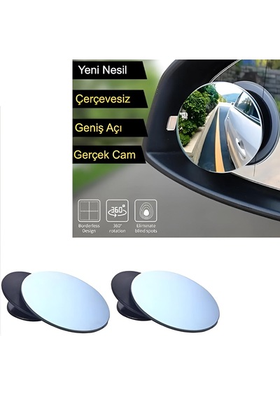 Kör Nokta Ayna 50mm Ayarlanabi Li R Çerçevesi Z Yeni Nesil Set