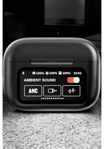Bluetooth Kulaklık Kablosuz Ekranlı Anc/enc Destekli Dokunmatik Mh-hs1084-1121