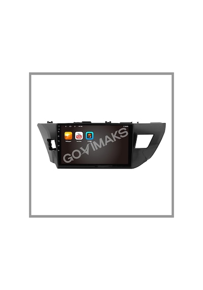 Govimaks Toyota Corolla 2013-2017 Uyumlu 4 Gb Ram 64 Gb Hafıza Androıd Multımedıa Teyp 9"