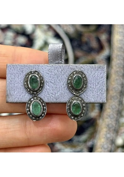 Zümrüt Elmas Küpe 370