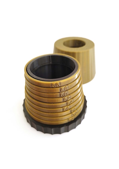 Mottopi Bilezik Mastarı 56-72 Ölçü Bronz Bronz