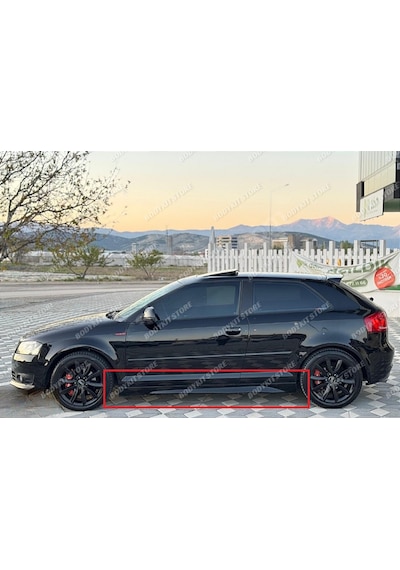 Audi A3 8p Yan Marşpiyel Seti Sağ-sol 2 Kapı Coupe Uyumlu 2004-12
