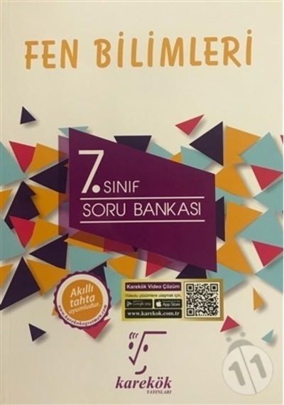 Karekök 7.Sınıf Fen Bilimleri Soru Bankası (Yeni) - Karekök Yayın
