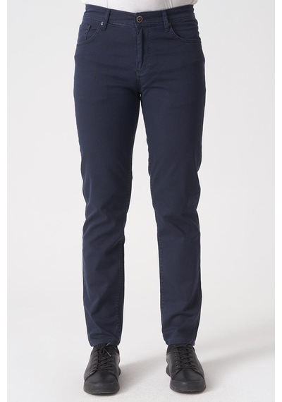 White Stone Fortaleza J2503 Slim Fit Mrv Pamuklu Jean Pantolon 5 Cep Lacivert