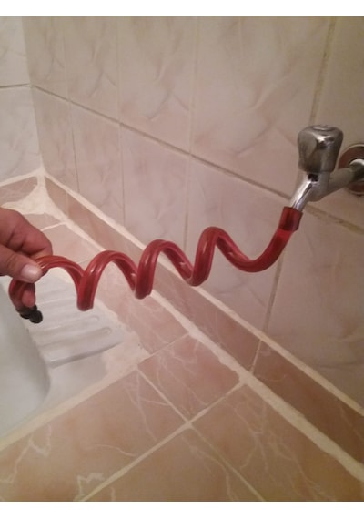 Wc Hortum Matik Taharet Matik Hortumu+Kelepçe