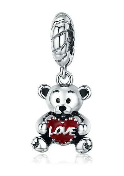 Fubena Love Yastıklı Ayıcık Sallantılı Charm
