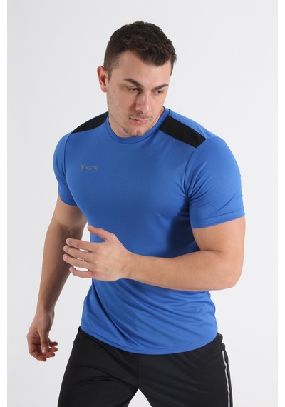 Mets Strike Antrenman T-shirt Kazayağı Sax Mavi