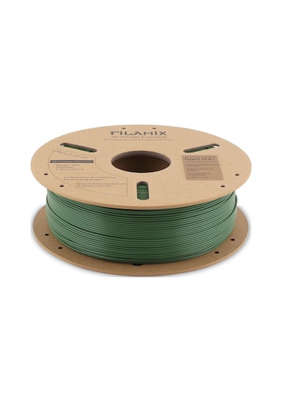 Filamix Hyper Pla Haki Yeşil Filament 1,75 Mm 1 Kg