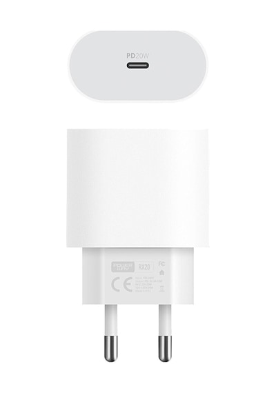 Powerway Rx20 Pd 20W Apple Uyumlu iPhone X-11-12-13 Pro Max Type-C Hizli Şarj Başliği
