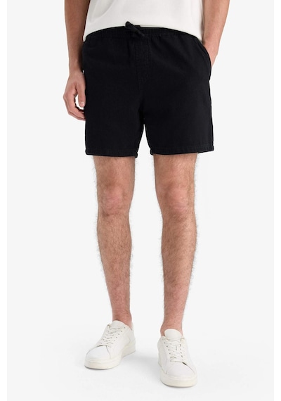 DeFacto Relax Fit Yazlık Rahat Jean Bermuda Şort -  D4390AX25SMNM36
