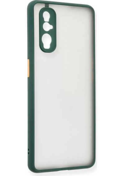 Newface Oppo Find X2 Kılıf Montreal Silikon Kapak - Yeşil
