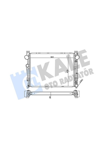 Kale 360700 Motor Su Radyatoru Mercedes S-class W220 98 05 A2205000103