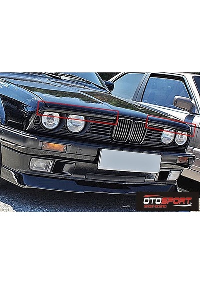 Bmw E30 Far Kaşı Takımı Fiberglass Boyasız
