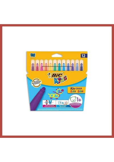 Bezos Kid Couleur Keçeli Boya Kalemı 12 Li Erdotıca