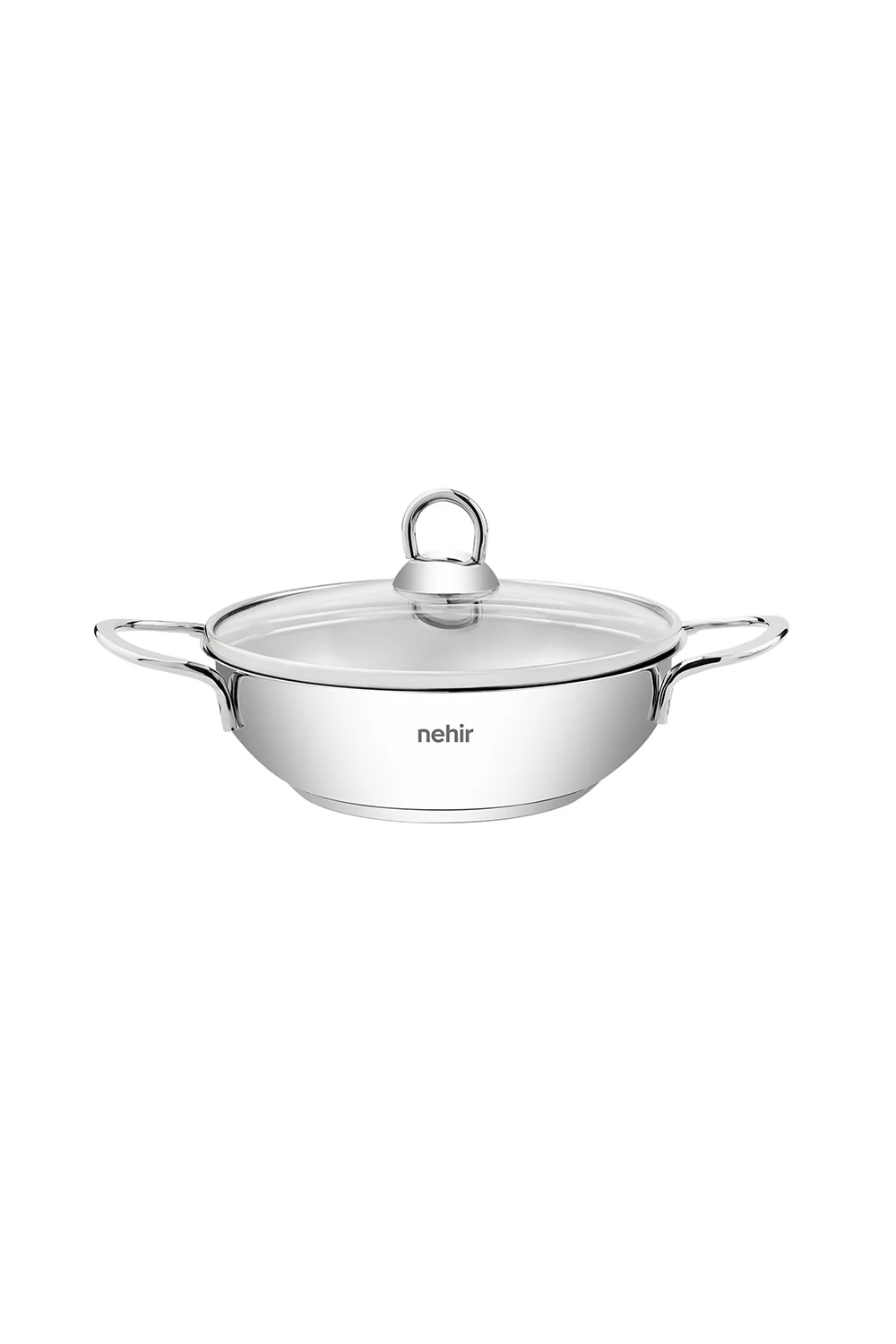 Silver 4 Parça Paslanmaz Çelik Güveç Tipi Sahan Seti 18-20 Cm Gri