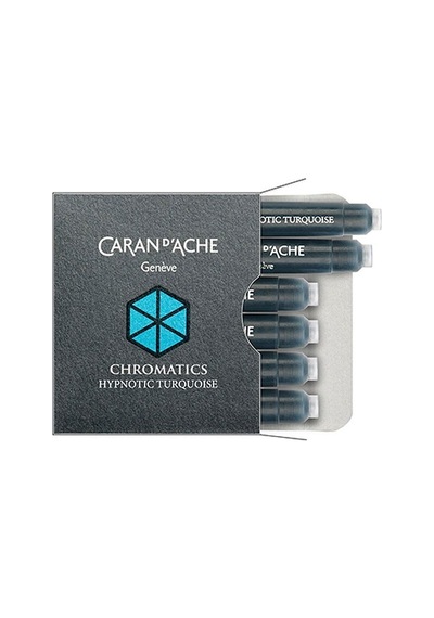 Caran Dache Dolma Kalem Kartuşu Hypnotic Turquoise 8021-191 N11.38