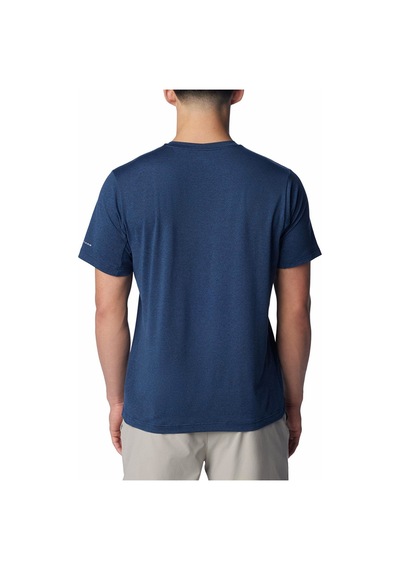 Columbia Tech Trail Crew Neck Iı Erkek Kısa Kollu Tişört-8259 Pfg Lacivert