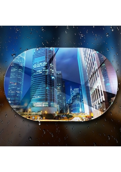 Baseus 135x95 Anti Sis Yağmur Geçirmez Hidrofobik Dikiz Aynası Film 2 Adet