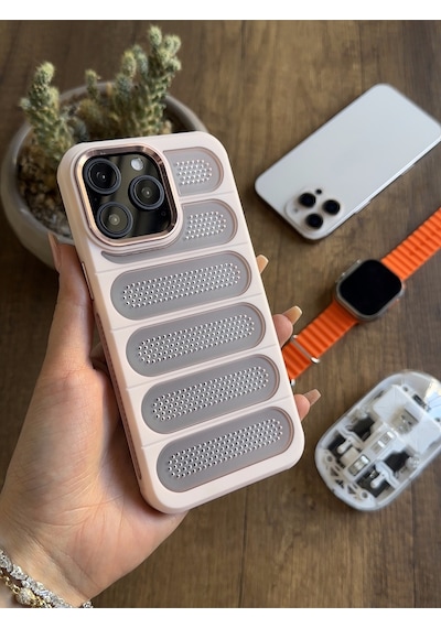 Apple iPhone 15 Pro Max Uyumlu Darbelere Hava Filtreli Yüksek Kamera Korumalı Şık West Silikon Kılıfı Pembe Apple iPhone 15 Pro Max Uyumlu Darbelere Hava Filtreli Yüksek Kamera Korumalı Şık West Silikon Kılıfı Pembe