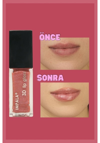 3d Lip Gloss Dudak Parlatıcı No:109