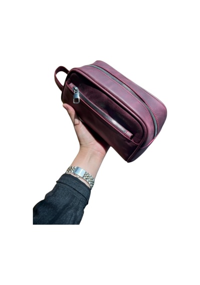 Mft Leather Hakiki Deri Erkek El Çantası Vineda 5696 Tiguan Bordo