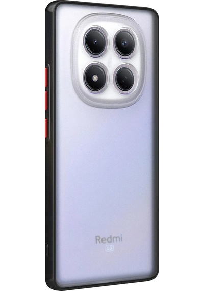 Ilkeshop Newface Xiaomi Redmi Note 15 Pro 5g Montreal Silikon Kapak - Siyah Sıyah