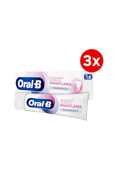 Oral-B Hassasiyet ve Diş Eti Diş Macunu 3 x 75 ML