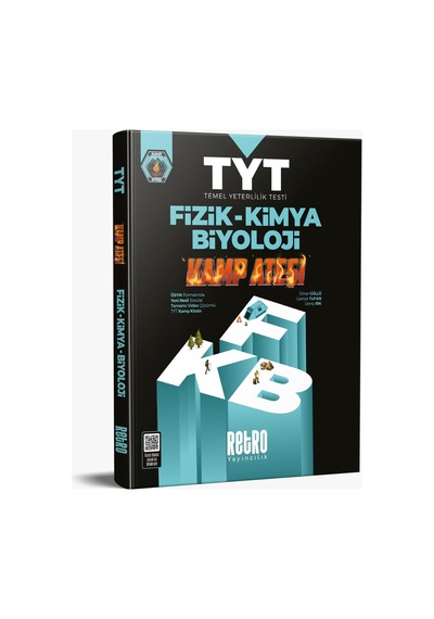 2026 Tyt Sayısal Kamp Ateşi Soru Bankası Fizik Kimya Biyoloji Fkb Retro Yayınları