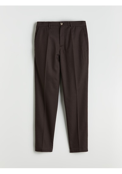 Lcw Busıness Kahverengi Slim Fit Gabardin Erkek Pantolon