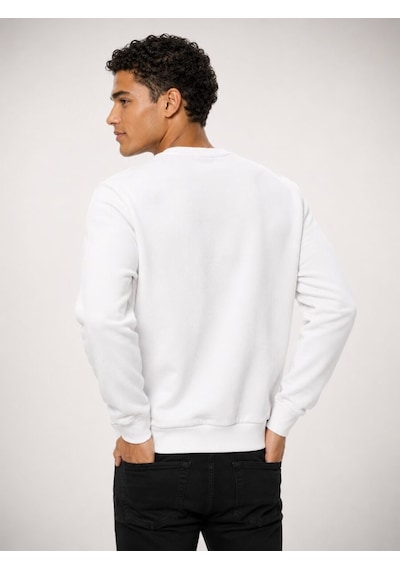 Loft Regular Fit Erkek Sweatshirt Lf2044038 Q1.v1 Beyaz